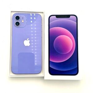 Apple iPhone 12 Purple 128GB Used Unlocked in Box